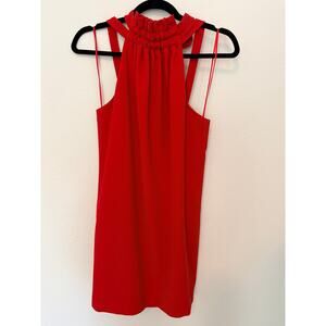 C/MEO COLLECTIVE Red Mini Dress Size Small
